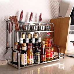 居家厨房收纳神器 不锈钢置物架与蜜芽品质生活的完美结合